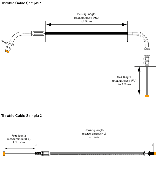 bicycle brake cable sizes